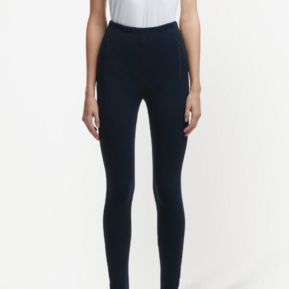 New WARDROBE.NYC Black High Rise Ankle Side Zip Leggings L - Picture 3 of 9